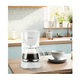 thumbnail image 4 of Cafetera Taurus De Goteo Coffeemax C6t 6 Tazas Blanco, 4 of 5