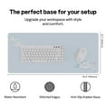 thumbnail image 2 of Pixio Mouse Pads - 36 x 16 inch XXL Sleepy Bear Cloud Blue Multifunctional Large Desk Mats for Gaming, Office, Desktop Anti-slip Waterproof Washable Computer Mouse Mat, 2 of 3