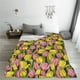 thumbnail image 5 of Fotbe Tulips Flowers Manta de Franela Acolchonada con Estampado, Súper Suave y Esponjosa, Extra Grande para Sofá, Cama, Uso Todo el Año-60"x50", 5 of 7