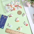 thumbnail image 2 of 1 Box 24Pcs 6 Styles Rabbit Charms Bulk Bunny Charm Bulk Resin Cartoon Easter Bunny Colorful Music Instrument Animal Charms for Jewelry Making Charms Keychain Earring Necklace DIY Crafts, 2 of 6