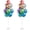 Metallic, variant on Metallic Balloon Column Kit Floor & Tabletop Party Decoration