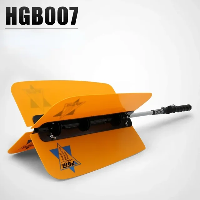 Golf Training Aids Golf Pinwheel Swing Trainer Fan Power Speed Practice Training Grip Aid Removable Golf Accessories HGB007 Yellow