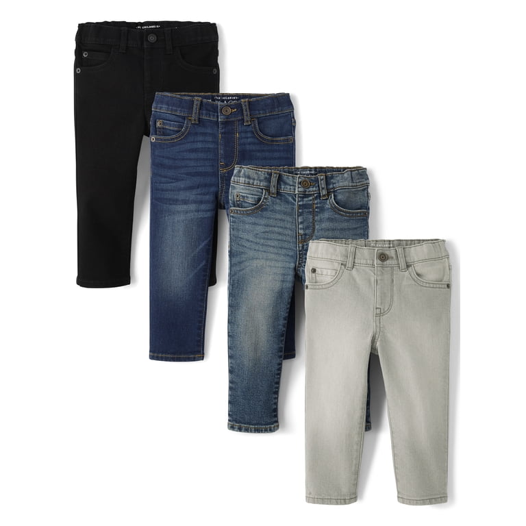 The Children's Place Baby & Toddler Boys Skinny Jeans, 4-Pack photo 1
