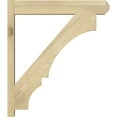 thumbnail image 3 of Ekena Millwork 6"W x 30"D x 34"H Balboa Rough Sawn Craftsman Outlooker, Douglas Fir, 3 of 4