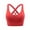 Red, variant on Odeerbi Sports Bras for Women Racerback Bras Yoga Solid Sleeveless Cold Shoulder 2025 Casual Tanks Blouse Tops Intimates Blue