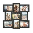 thumbnail image 1 of SONGMICS Cadres Photo Collage 9 Photos, Cadre Photo Mural 4 x 6 Pouces, Noir, 1 of 6