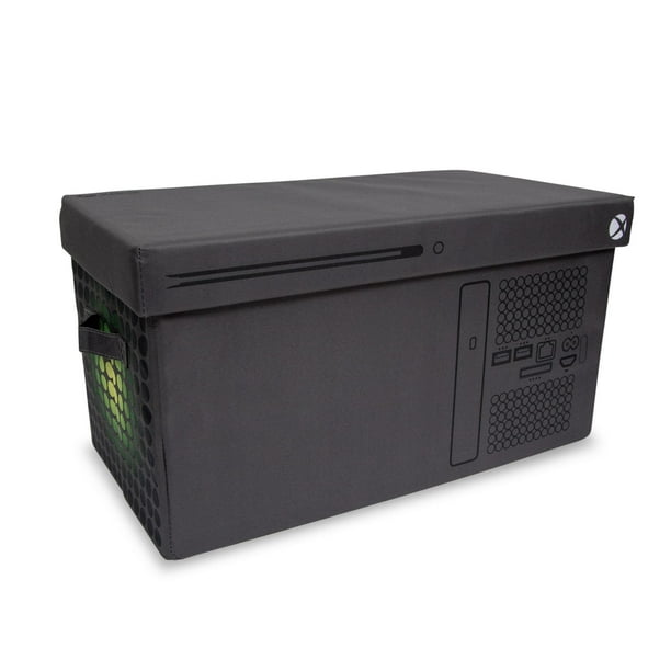 Baúl de almacenamiento Ukonic con el logotipo de Xbox Series X de 60 x 30 x 30 cm
