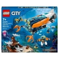 thumbnail image 2 of Set LEGO City Submarino de Exploración de las Profundidades 60379, 2 of 4