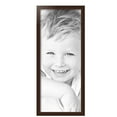 thumbnail image 2 of ArtToFrames 11" x 27" Walnut Picture Frame, 11x27 inch Brown MDF Poster Frame (WOM-4094),  Pack, 2 of 8