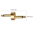 thumbnail image 2 of COOPHYA Effect Pedal Coupler for Music Golden 1Pcs, 2 of 7