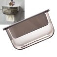 thumbnail image 3 of Adhesive Tissue Box Holder,Adhesive Tissue Box Holder Wall Mounted Toilet Paper Holder Dispenser Tissue Holder Streamlined Design, 3 of 10