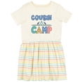 thumbnail image 3 of Inktastic Cousin Camp Summer Grandma Party Girls Toddler Dress, 3 of 5