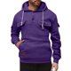 thumbnail image 1 of AUNVITO Women's Solid Color Hooded Sweatshirt Casual Pullover with Drawstring Long Sleeve Comfortable and Trendy, 1 of 4