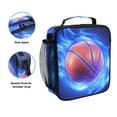 thumbnail image 2 of Lonchera WEVIBOFU Blue Fire con aislamiento de baloncesto para niños, 2 of 6