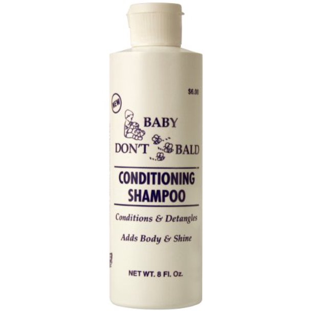 Baby Don't Be Bald Hair & Scalp Conditioning Shampoo 8 oz.