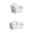 thumbnail image 1 of Muebles de Sofá Y Cojines de para Casa de 1/12, Juguetes de DIY, 1 of 9