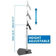 thumbnail image 4 of Mount-It! Anti-Theft Universal Tablet Floor Stand Kiosk, 4 of 8