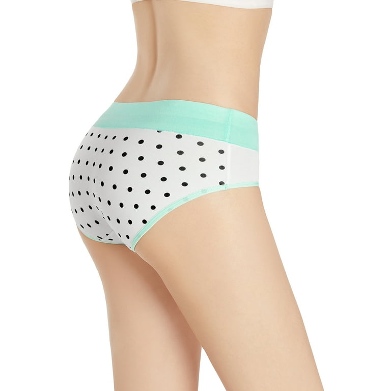 6-Pack Splendid Women's Super Soft Brief Underwear Panty Multi-color Sexy  Smooth
