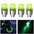 thumbnail image 1 of 4pcs Car Auto SUV Wheel Tire Tyre Air Valve Stem LED Light Caps Cover Accessories, 1 of 4
