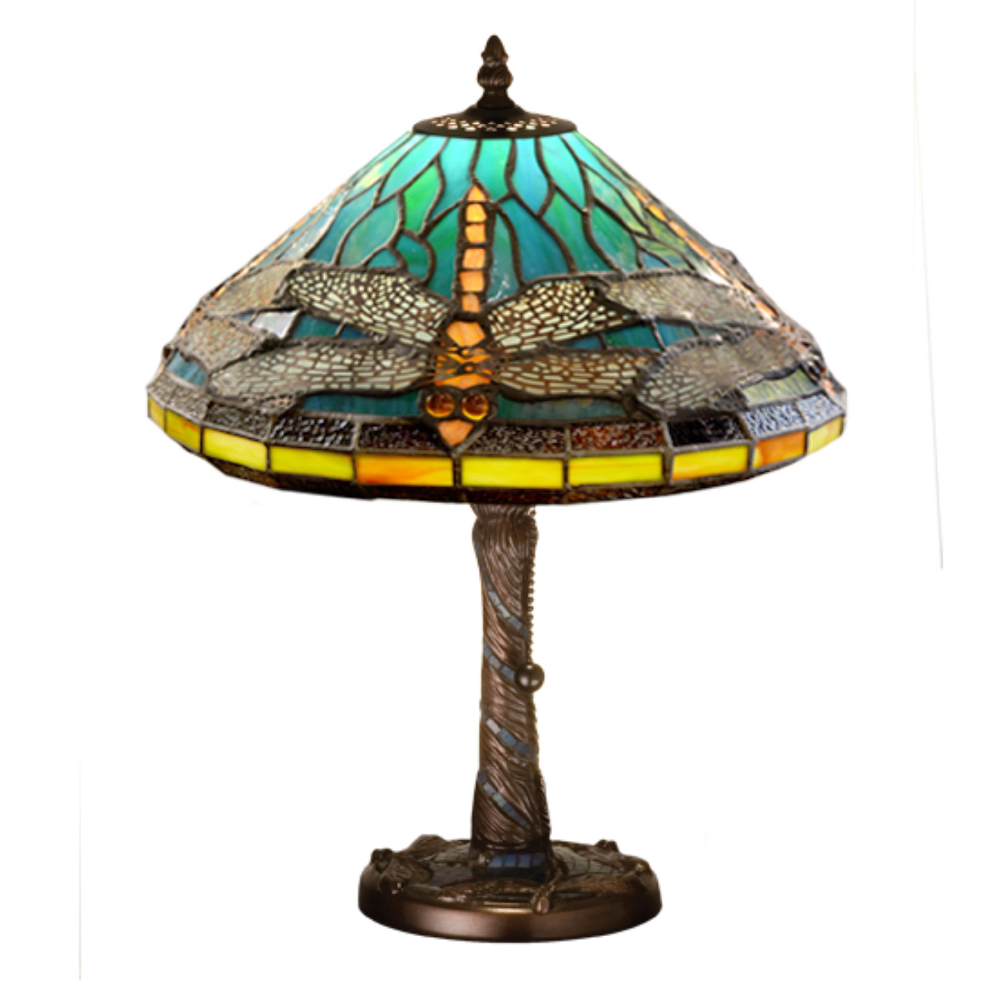 Meyda Tiffany 31143 Stained Glass / Tiffany Table Lamp From The