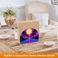 thumbnail image 6 of Yayeee Napkin Holder for Table Kitchen Paper Tissue Organization, Purple Neon Road, 6 of 8