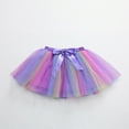 thumbnail image 3 of QHFBli Tutu Skirts for Girls With Hairband Set Elastic 3 Layered Tulle Tutu Skirt with Sequin Stars 2-4 Years, 3 of 3