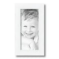 thumbnail image 2 of ArtToFrames 6" x 13" Contemporary White with Lip Picture Frame, 6x13 inch White Wood Poster Frame (WOM-2032), 2 of 7