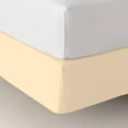 thumbnail image 6 of DNG Creations 1 Piece Box Spring Cover 100% Egyptian Cotton Wrap Around 4 Sides for Hotel & Home, Fits Box Springs up to 21 Inch Deep Pocket ( Solid Ivory - Twin XL ), 6 of 7