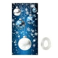 thumbnail image 2 of Steadline Festive Christmas Door Cover With Holiday Motifs - Seasonal Home Decor For Front Entry And Interior Spaces Polyester Construction With Reinforced Edges, 2 of 9