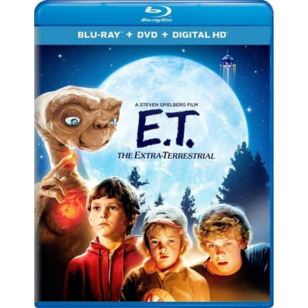E.T. The Extra-Terrestrial (Blu-ray + DVD + Digital (Best Blu Ray Extras)