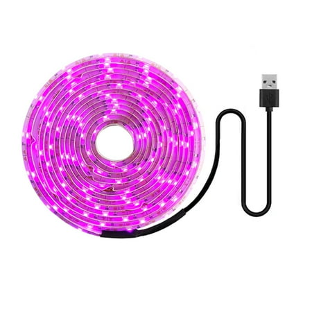 

LED Grow Light Full Spectrum 5V USB Grow Light Strip 2835 LED Phyto for Plants Greenhouse Growing 100cm