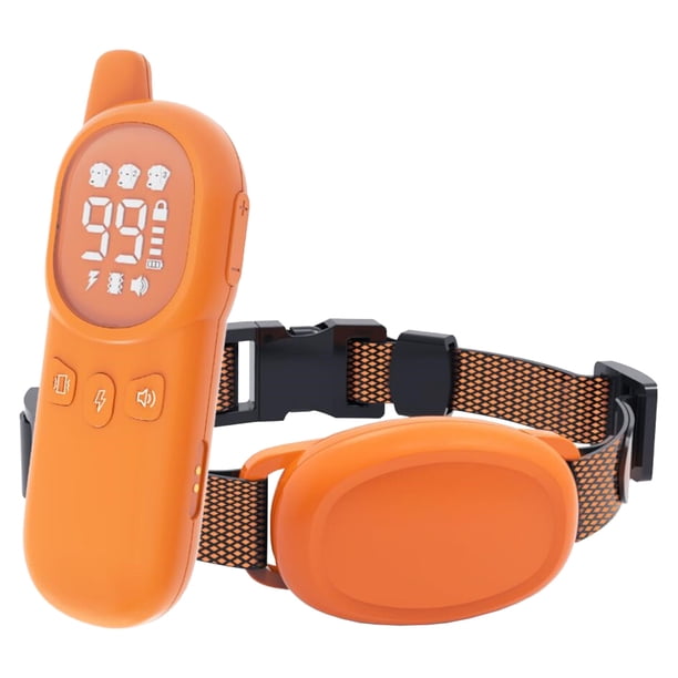 Collar de entrenamiento antiladridos de 800M, Collar de corteza de perro, choque de vibración de sonido para perros
