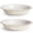 Set of 2-Flower + Hexagon, variant on Hexagon Pie & Tart Pan Set of 1 9 Inch Stoneware Baking Dish