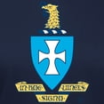 thumbnail image 3 of CafePress - Sigma Chi Coat Of Arms Colored T Shirt - Women's Traditional Fit Dark T-Shirt, 3 of 4