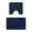 Marine, variante sur Leodye Tapis de Porte de Salle de Bain Absorbant 2 Pcs, Tissu Léger Lavable, Tapis de Sol Antidérapant pour la Maison -15.75x19.69 Pouces +19.69x31.50 Po
