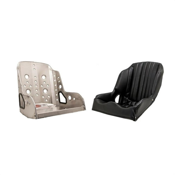 Kirkey 55 Series Pro Street Racing Seat and Cover, 18.5 Inch
