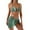 Mint Green Bikini Tankini Clearance, variant on BSDJILFG Triangle Swimsuits for Women Halter Push Up V-Neck Bikini Bra Full Figure Thongs and Cross Tie Cover Up Skirt Swimwear Cover Up Bathing Suits