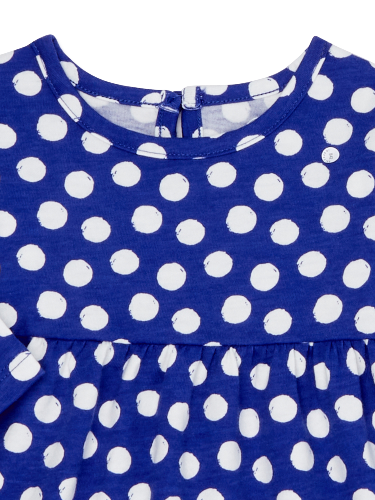 Wonder Nation Baby Girl Long Sleeve Knit Dress & Diaper Cover, 3-Pack - image 3 of 4