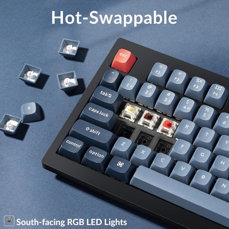 Keychron V5 Max Wireless Mechanical Gaming Keyboard, Gray
