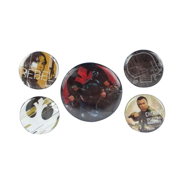 Star Wars - Paquete de chapas modelo Rogue One (Multicolor)