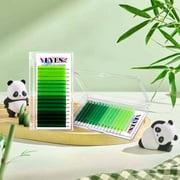 Veyes Forest Eyelash Extensions 0.07MM Colored Individual Green Lash Extensions for Professtional