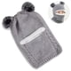 thumbnail image 1 of 1 Juego de bufanda y gorro de invierno para bebé, bufanda Unisex para niño pequeño (gris), 1 of 5