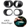 thumbnail image 2 of Manga para dedos Juego de fundas de dedo de 4 piezas para tambores de percusión de tambor de lengua de acero Tomshoo Manga para dedos, 2 of 6