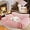 Pink, variant on Cute Cat Couch Bed for Indoor Cats, Fluffy Pet Cat Sofa with Premium Soft Corduroy Fleece, Cute Small Dog Beds for Small Dogs, Fuzzy Puppy Chair with Removable Washable Cover (30x20x10,Grey)