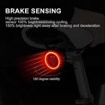 thumbnail image 2 of Ultra Smart Bike Tail Light,bright Bike Brake Light,rechargeable Bike Rear Light,safety Warning Bic, 2 of 5