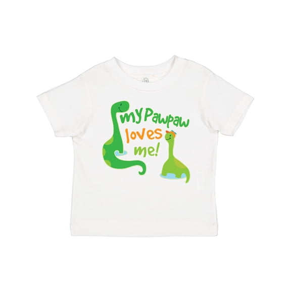 Inktastic My PawPaw Loves Me Boys Toddler T-Shirt