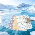 thumbnail image 5 of Pet Cooling Mat for Dogs and Cats Washable Ice Silk Cooling Blanket for Dogs Indoor and Outdoor Breathable Dog Cooling Pad for Summer Heat Relief, 5 of 6