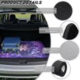 thumbnail image 6 of Xixirimido Mystic Purple Forest Wolf Print SUV Cargo Liner Car Trunk Mat Universal Trim-to-Fit All Weather Cargo Mats for Most Car Model Trunk Liner Floor Mat Cargo Cover, 6 of 7