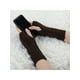 thumbnail image 4 of GUANTES SIN DEDOS DE PUNTO ELÁSTICO UNISEX INSPIRAR CHIC CON ORIFICIO PARA EL DEDO EN COLOR MARRÓN OSCURO TALLA ÚNICA, 4 of 6
