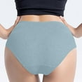 thumbnail image 7 of Fesfesfes Womens Fruit Of The Loom Underwear Womens Oversized Cotton Underwear With A Medium High Waist, 7 of 7